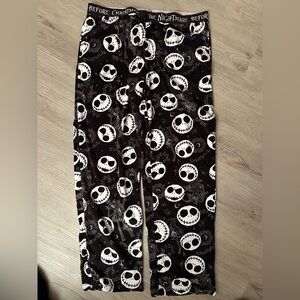 The Nightmare Before Christmas Black Pajama Pants
